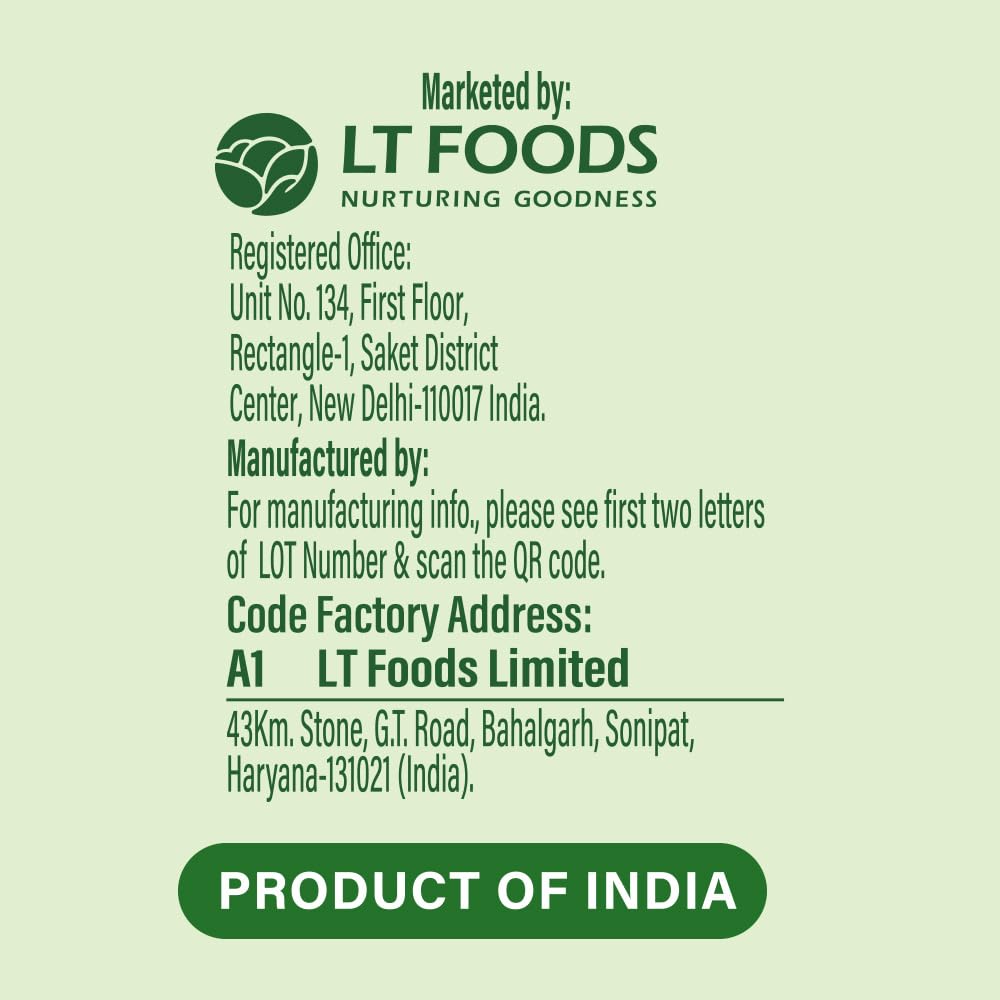 5 Kg Daawat Biryani Basmati Rice | World s Longest Rice Grain expands 24mm* | Tasty, Non-sticky & Rich Aroma |Naturally Aged - View 2