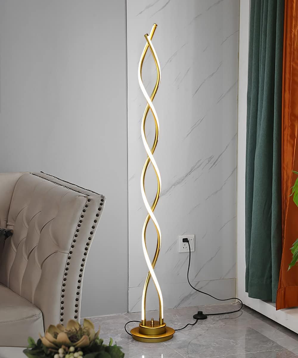 Smartway? Mighty Modern Designer Floor Lamp for Living Room, Bedroom Corner, Home D?cor, Hotel & Office Standing Lamp (Natural White) - View 3